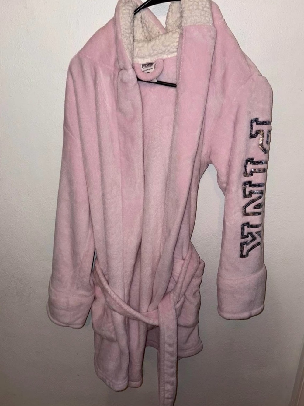 VS PINK Plush Robe size XS/S